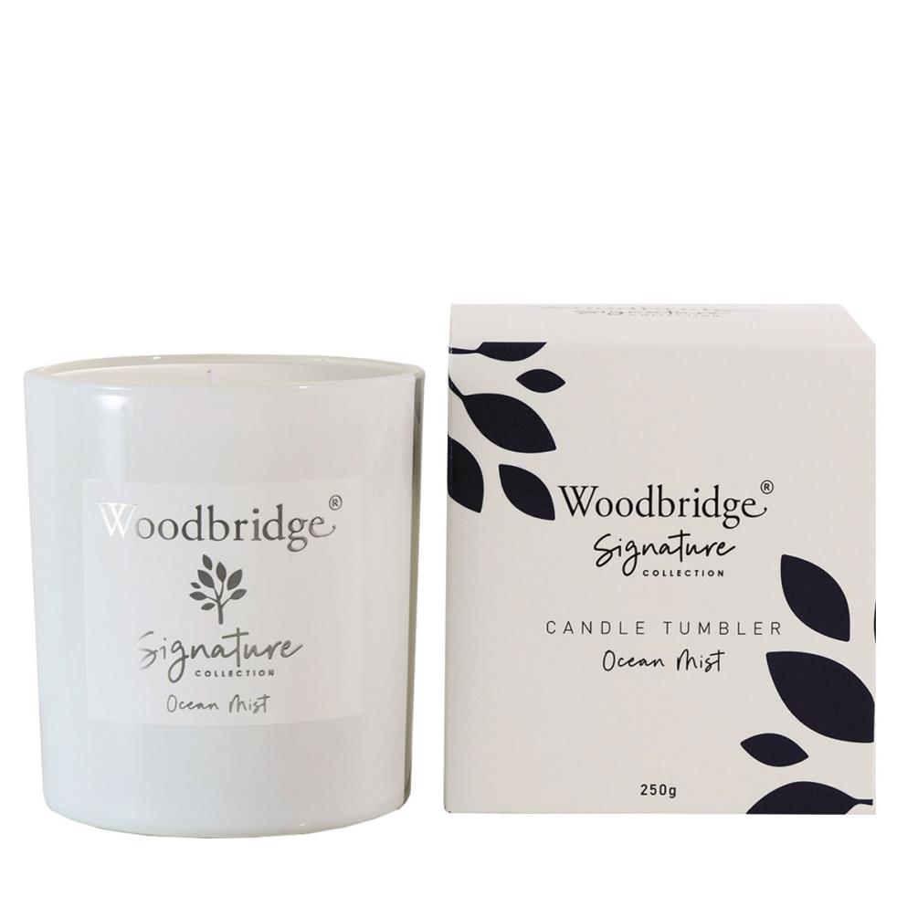 Woodbridge Ocean Mist Boxed Tumbler Candle £8.99